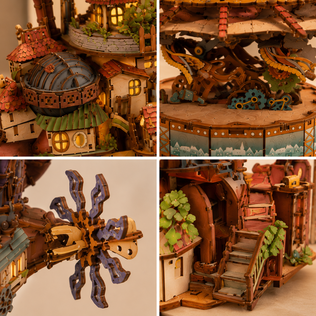 Moving Wizard Castle Fantasy Playset