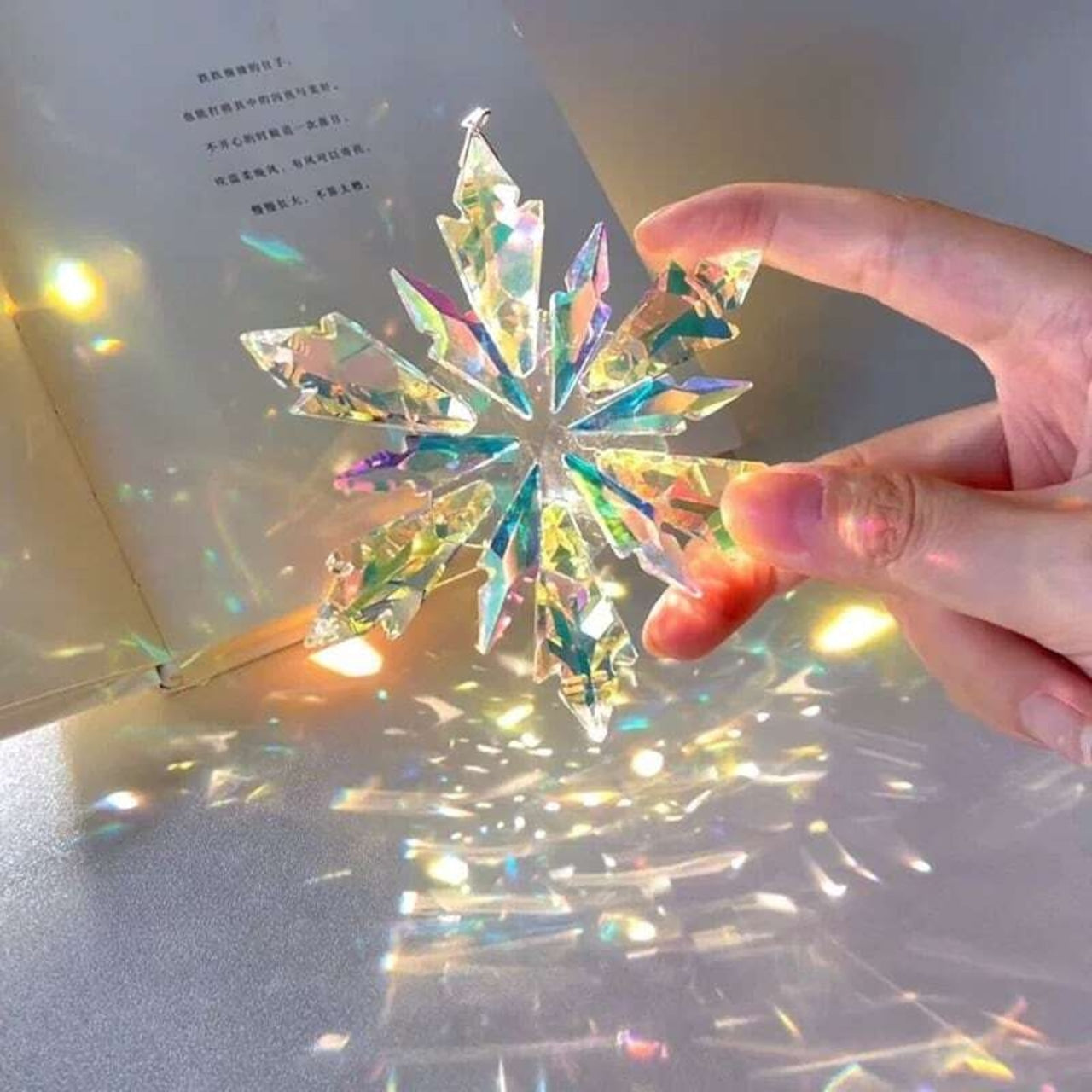 PrismGlow Crystal Suncatcher - 0c56465e94656f3c17581a12df6e2da8