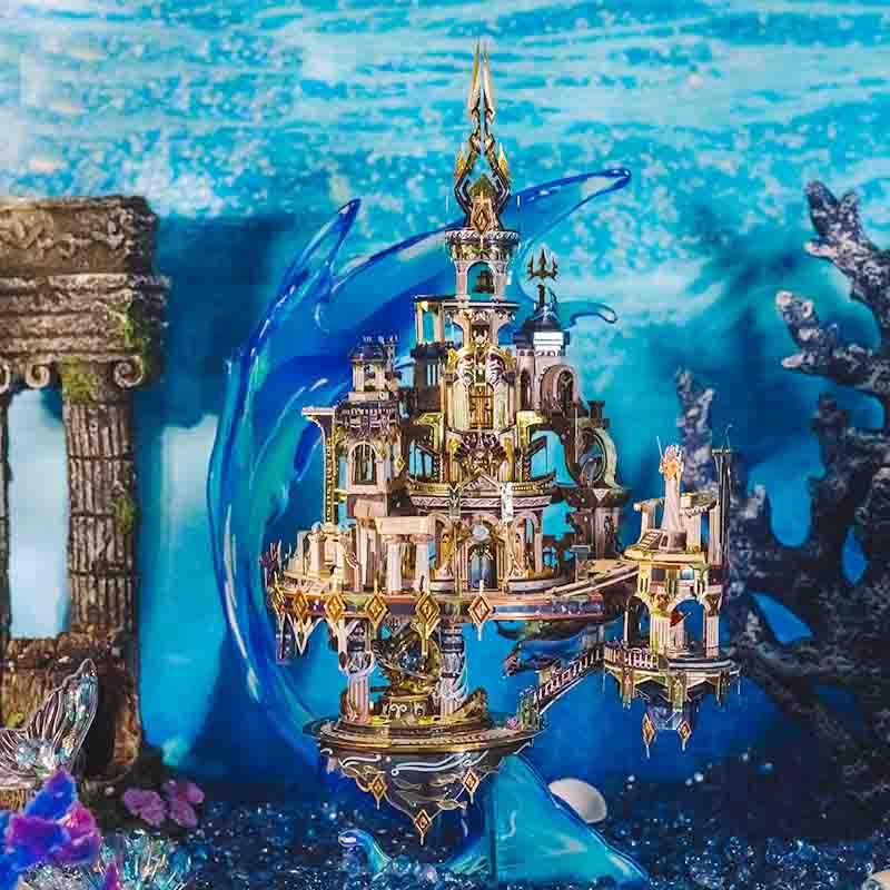 Atlantis Legends Premium Metal Puzzle Kit - 3d metal puzzle by Extoril
