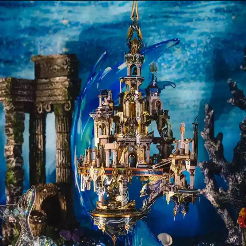 Atlantis Legends Premium Metal Puzzle Kit - 3d metal puzzle by Extoril