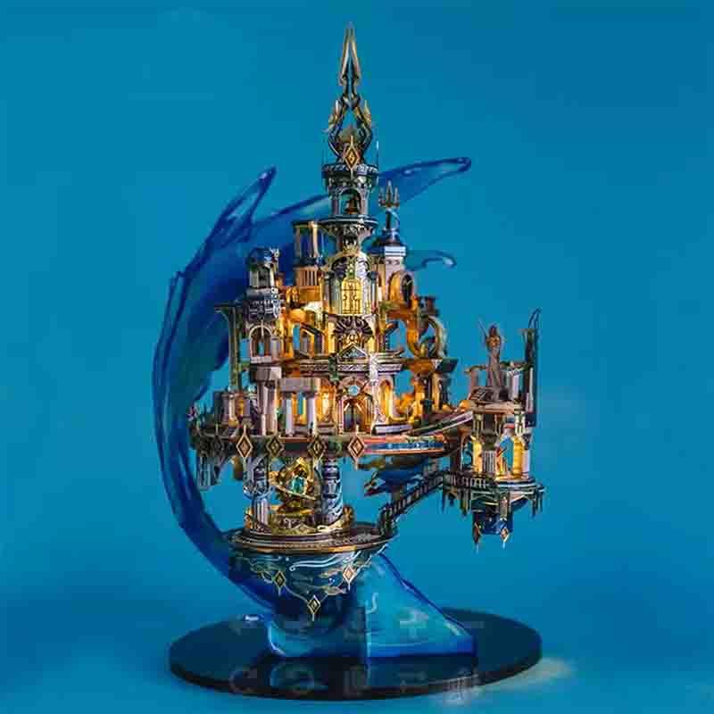 Atlantis Legends Premium Metal Puzzle Kit - 3d metal puzzle by Extoril