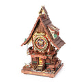 Woodland Cuckoo Clock 3D Wooden Puzzle Kit with LED Lights - 3D Wooden Puzzle by Extoril
