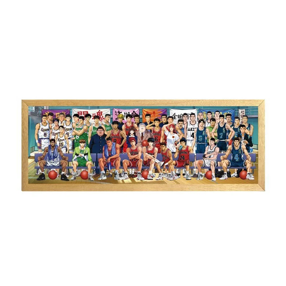 Anime Legends Acrylic Family Photo (LED Light) - home decor by Extoril
