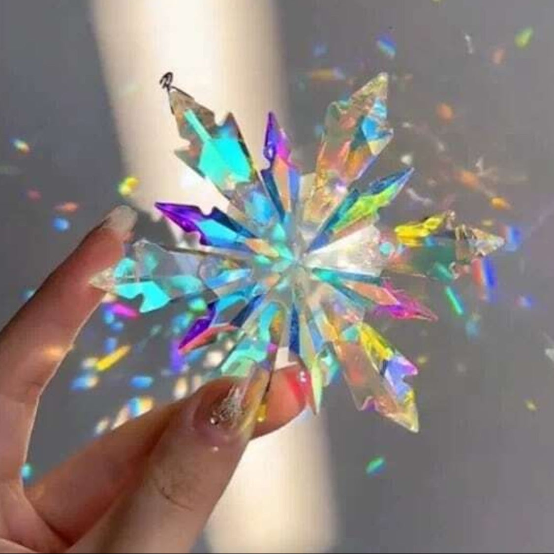 PrismGlow Crystal Suncatcher - 295a56a1a0f6cb85e488107ba69a9bf8