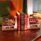 Diy Book Nook Shelf - Railway Train Bookend - DIY Booknooks by Extoril