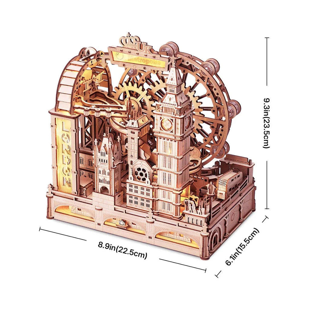 Marble Travel London - 3D Wooden Puzzle by Extoril