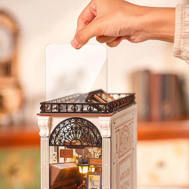 Diy Book Nook Shelf - Arcade Dating - DIY Booknooks by Extoril