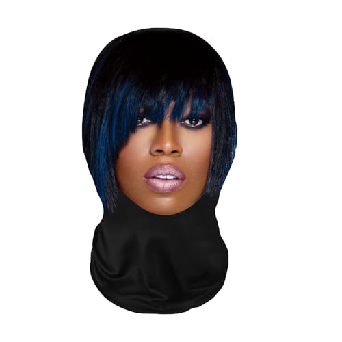 Generic Realistic Face Mask HD Print Breathable Nylon Cosplay Costume