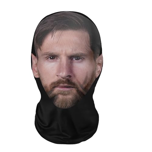 Generic Realistic Face Mask HD Print Breathable Nylon Cosplay Costume