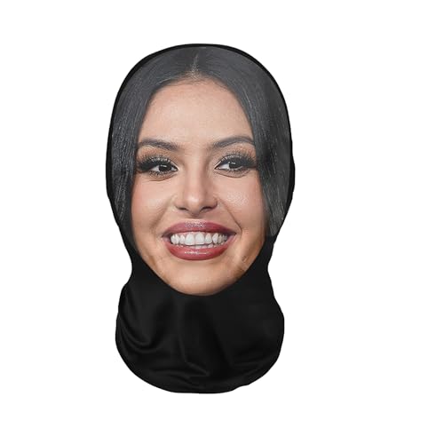 Generic Realistic Face Mask HD Print Breathable Nylon Cosplay Costume