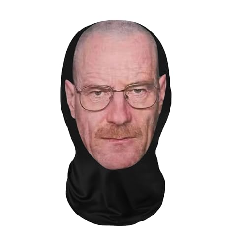 Generic Realistic Face Mask HD Print Breathable Nylon Cosplay Costume
