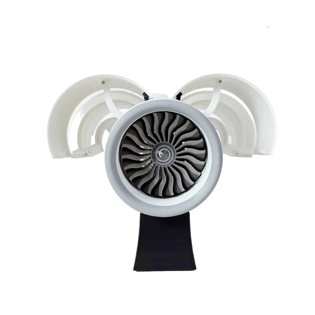 Premium Rolls Royce Trent 900 Turbofan Engine Model with Motorized Blades - home decor by Extoril