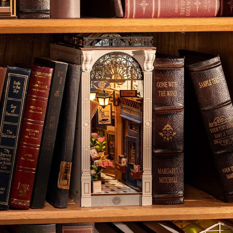 Diy Book Nook Shelf - Arcade Dating - DIY Booknooks by Extoril
