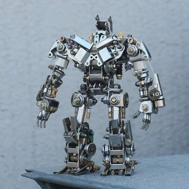 Kuafu Mecha 610-Pcs Metal Robot Model Kit - 3d metal puzzle by Extoril