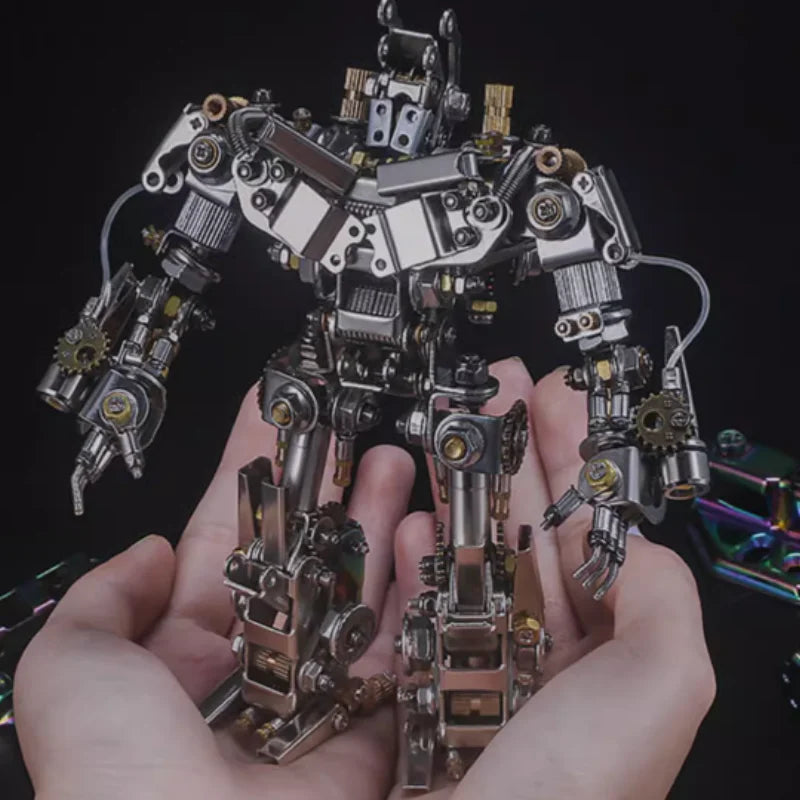 Kuafu Mecha 610-Pcs Metal Robot Model Kit - 3d metal puzzle by Extoril