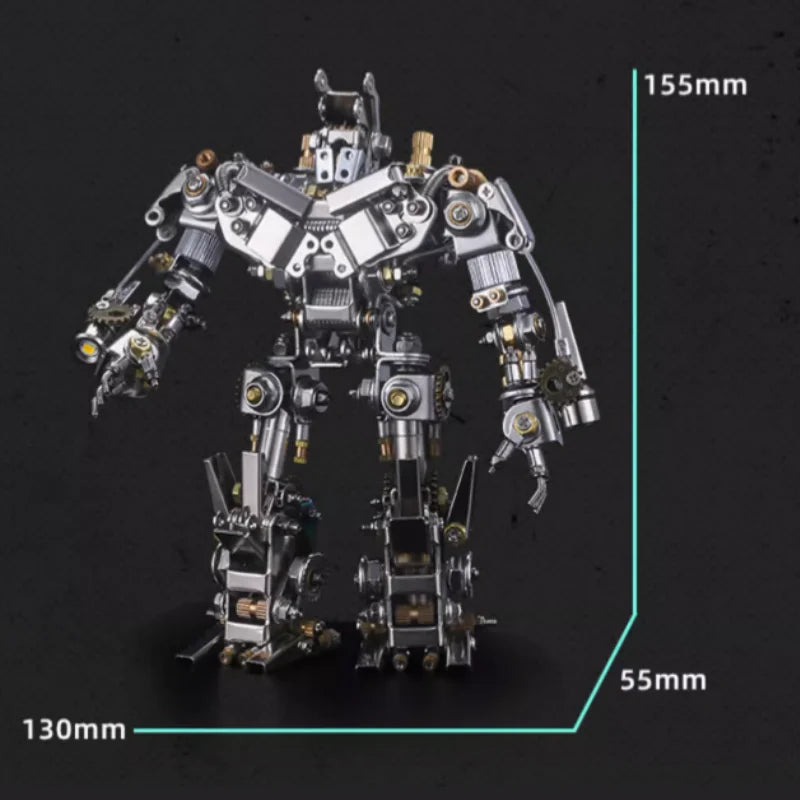 Kuafu Mecha 610-Pcs Metal Robot Model Kit - 3d metal puzzle by Extoril