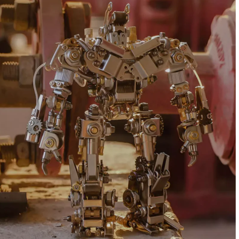 Kuafu Mecha 610-Pcs Metal Robot Model Kit - 3d metal puzzle by Extoril