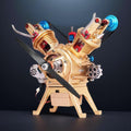 DIY Full Metal V2 Car Engine Assembly Kit that Work - DIY Engine Model by Extoril