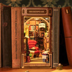 Diy Book Nook Shelf - Shakespeare Bookstore - DIY Booknooks by Extoril