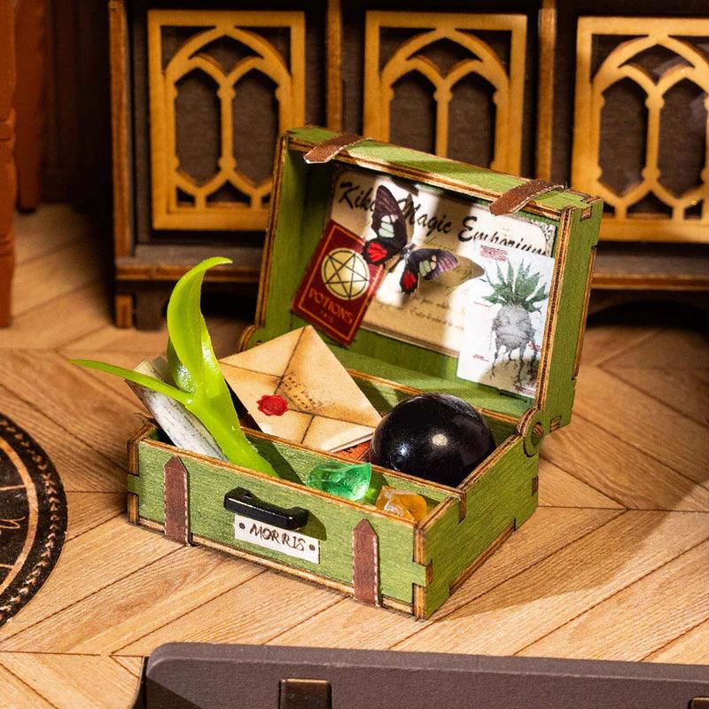 Enchanted Wizard's Study DIY Miniature Kit - DIY Miniature by Extoril