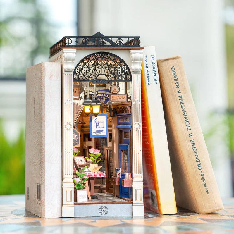 Diy Book Nook Shelf - Arcade Dating - DIY Booknooks by Extoril