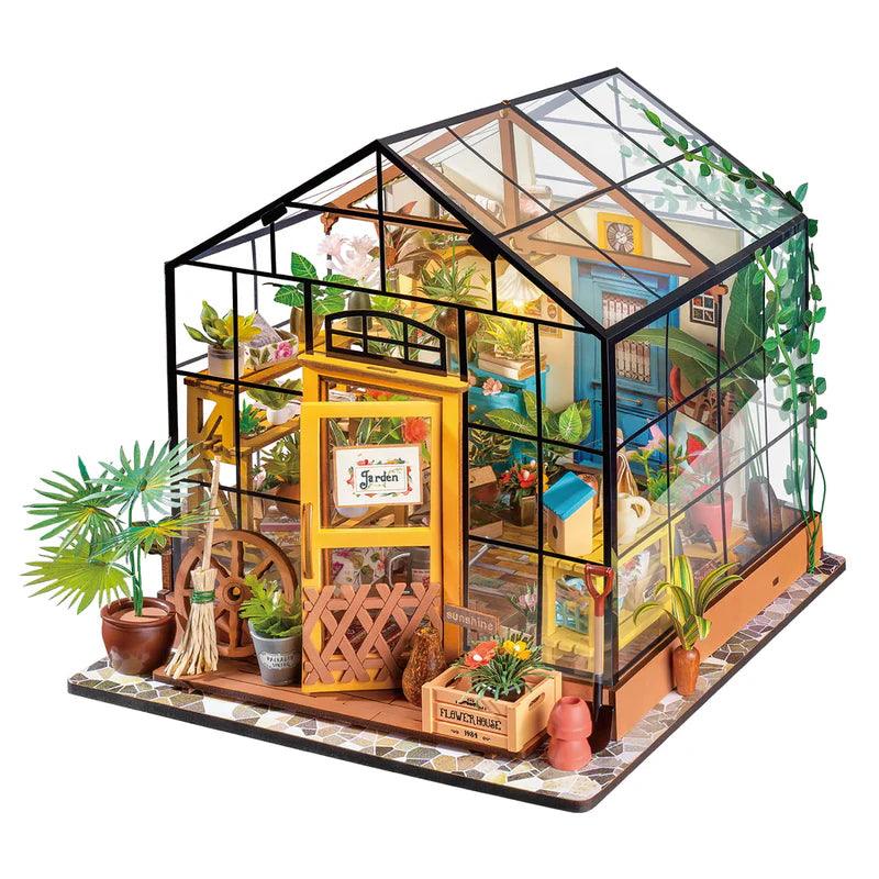 Enchanted Greenhouse Garden - DIY Miniature by Extoril