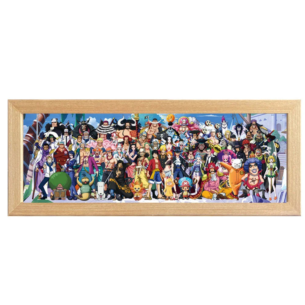 Anime Legends Acrylic Family Photo (LED Light) - home decor by Extoril