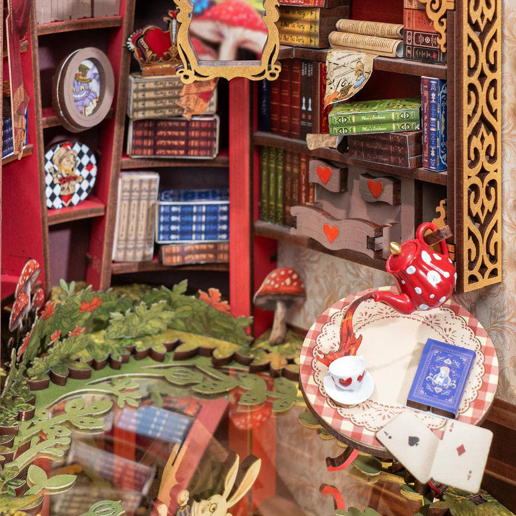 Diy Book Nook Shelf - Fall Into Wonder - DIY Booknooks by Extoril