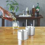 Aluminum Ice Sphere Press 55mm - Clear Ice Ball Maker - Gadget by Extoril