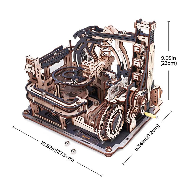 Cosmic Marble Labyrinth - 3D Wooden Mechanical Model Kit - 3D Wooden Puzzle by Extoril