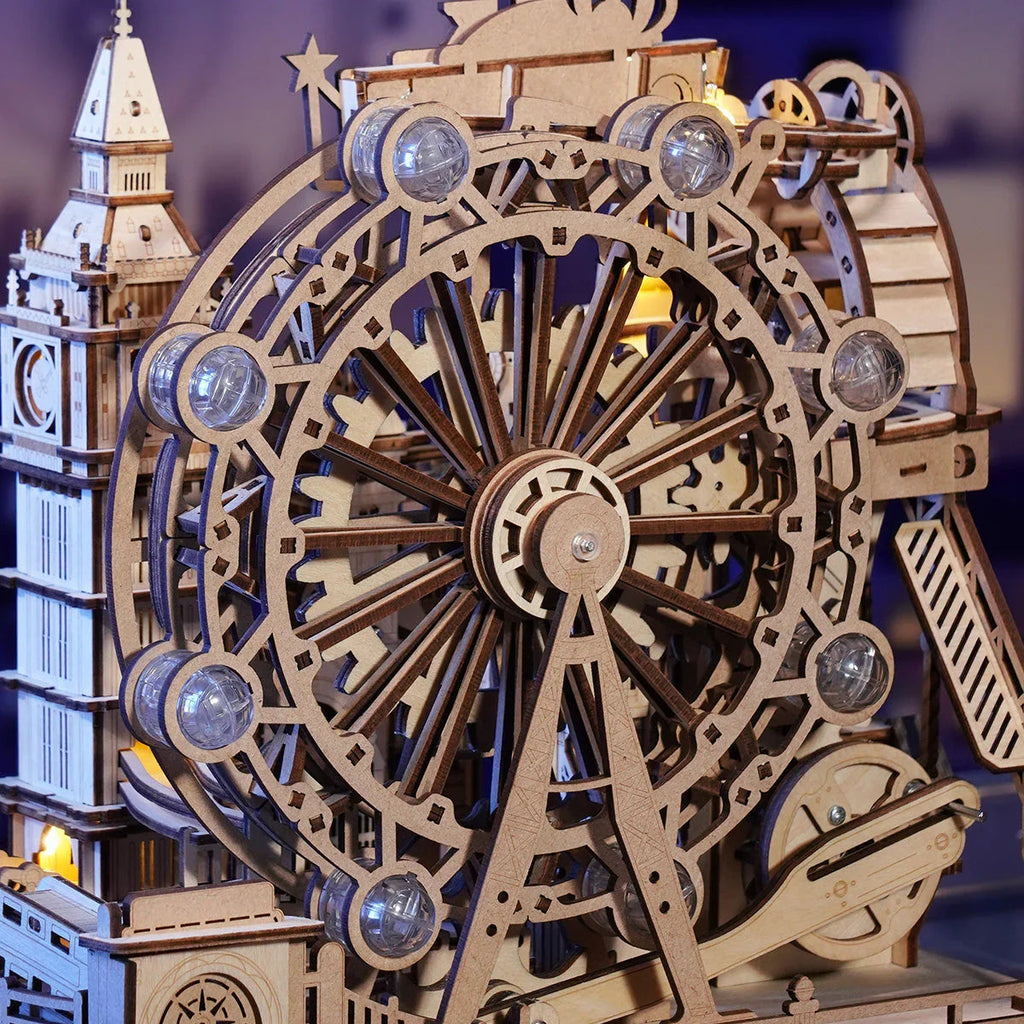 Marble Travel London - 3D Wooden Puzzle by Extoril