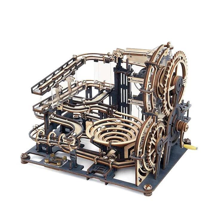 Cosmic Marble Labyrinth - 3D Wooden Mechanical Model Kit - 3D Wooden Puzzle by Extoril