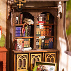 Enchanted Wizard's Study DIY Miniature Kit - DIY Miniature by Extoril