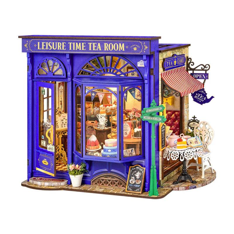 Teatime Escapade DIY Miniature House Kit - DIY Miniature by Extoril