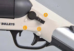 HDS68 Pump Action Nerf Shotgun With Gas Cylinder Double Barrel
