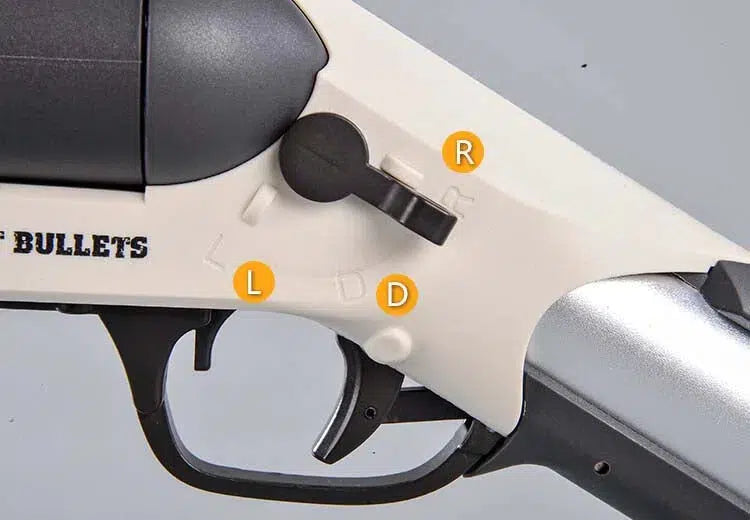 HDS68 Pump Action Nerf Shotgun With Gas Cylinder Double Barrel