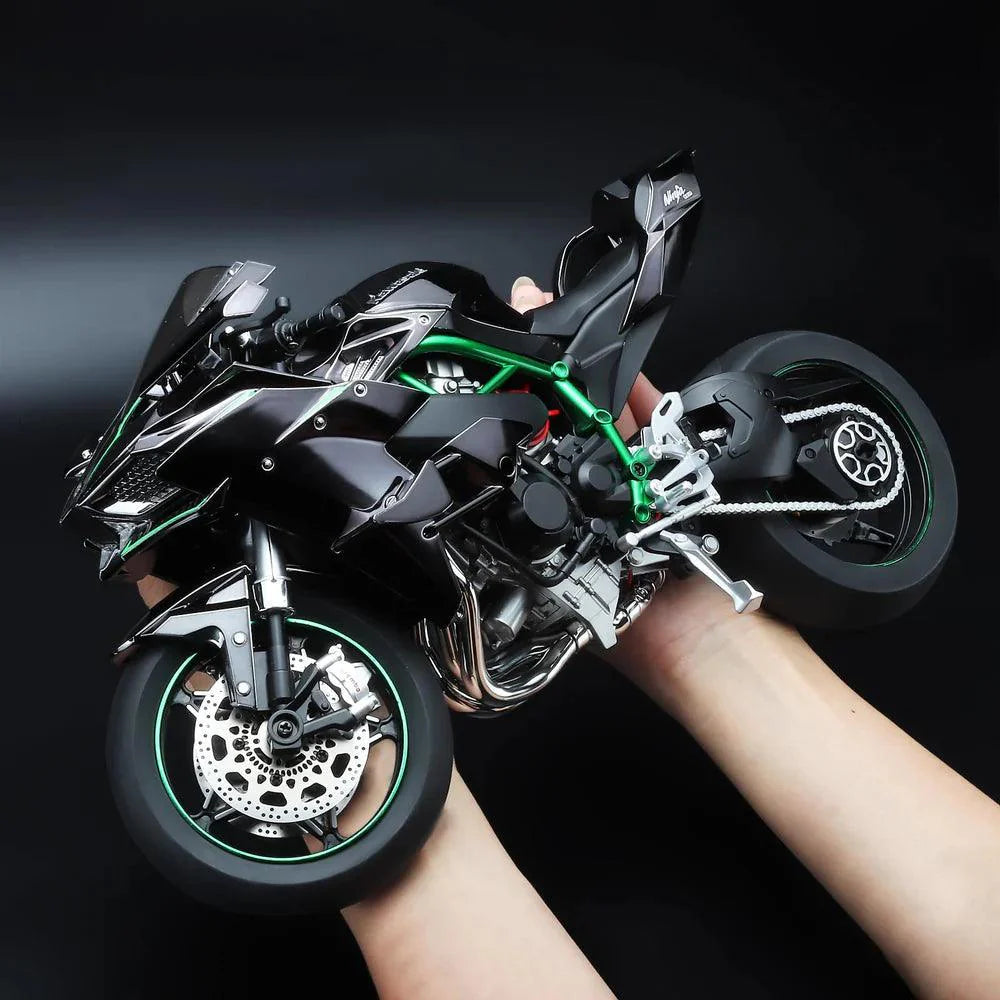 Premium Ninja H2R RC Superbike 1:6 Scale with Realistic Sound & Smoke Effects - home decor by Extoril