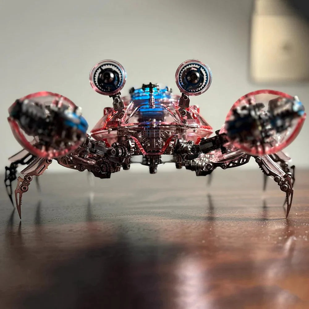 Cybernetic Crab 3D Metal Model Kit - 3d metal puzzle by Extoril