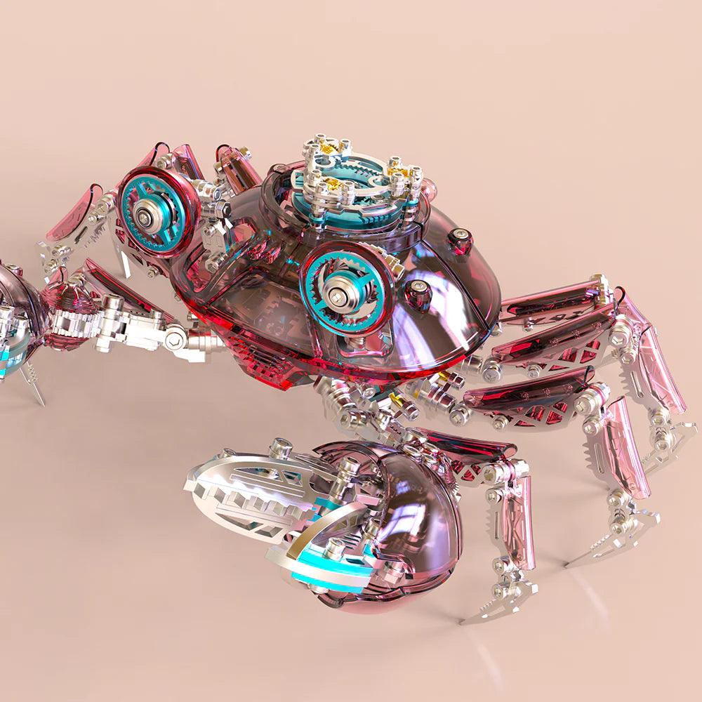 Cybernetic Crab 3D Metal Model Kit - 3d metal puzzle by Extoril