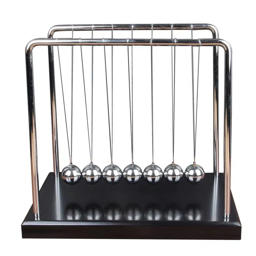 Newton Cradle Executive Desk Physics Demonstrator - home decor by Extoril