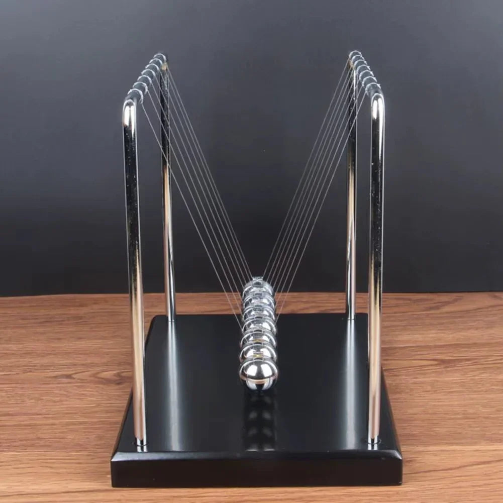 Newton Cradle Executive Desk Physics Demonstrator - home decor by Extoril