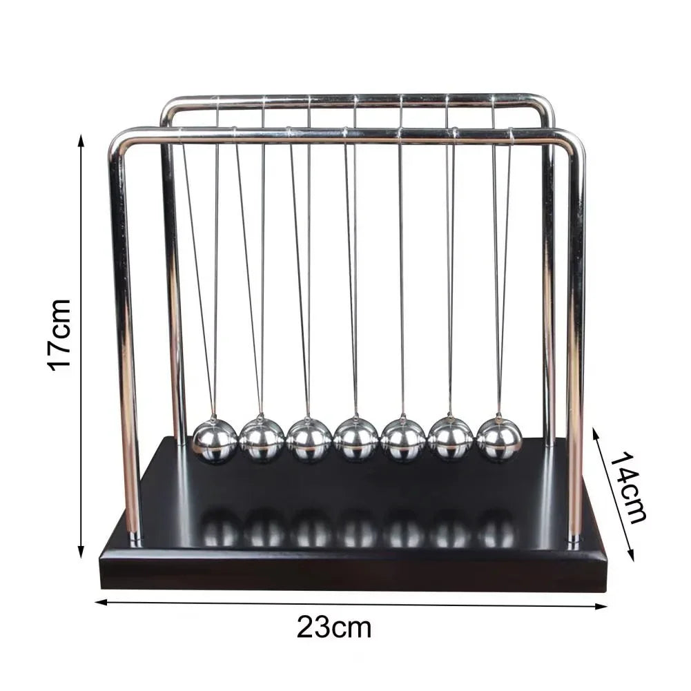 Newton Cradle Executive Desk Physics Demonstrator - home decor by Extoril