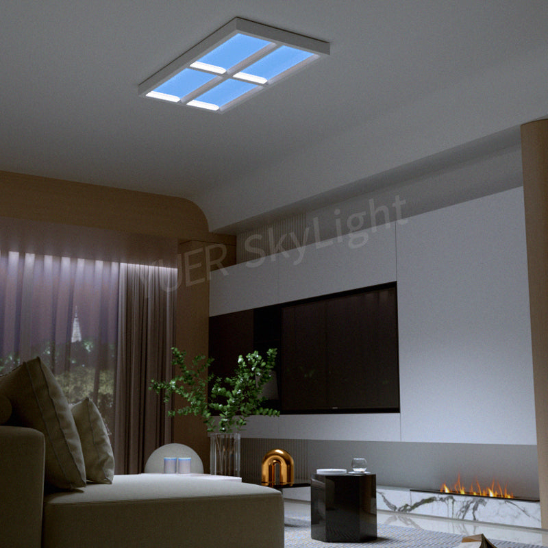 SkyLume PL surface ceiling mount artificial skylight panel