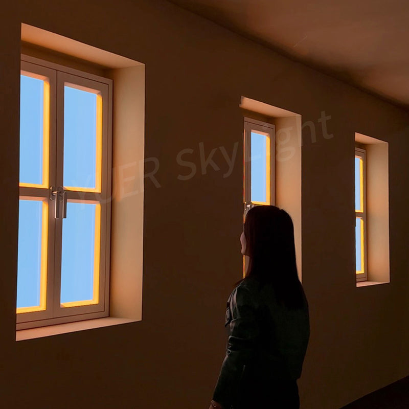 SkyLume PX wall-mounted window artificial skylight