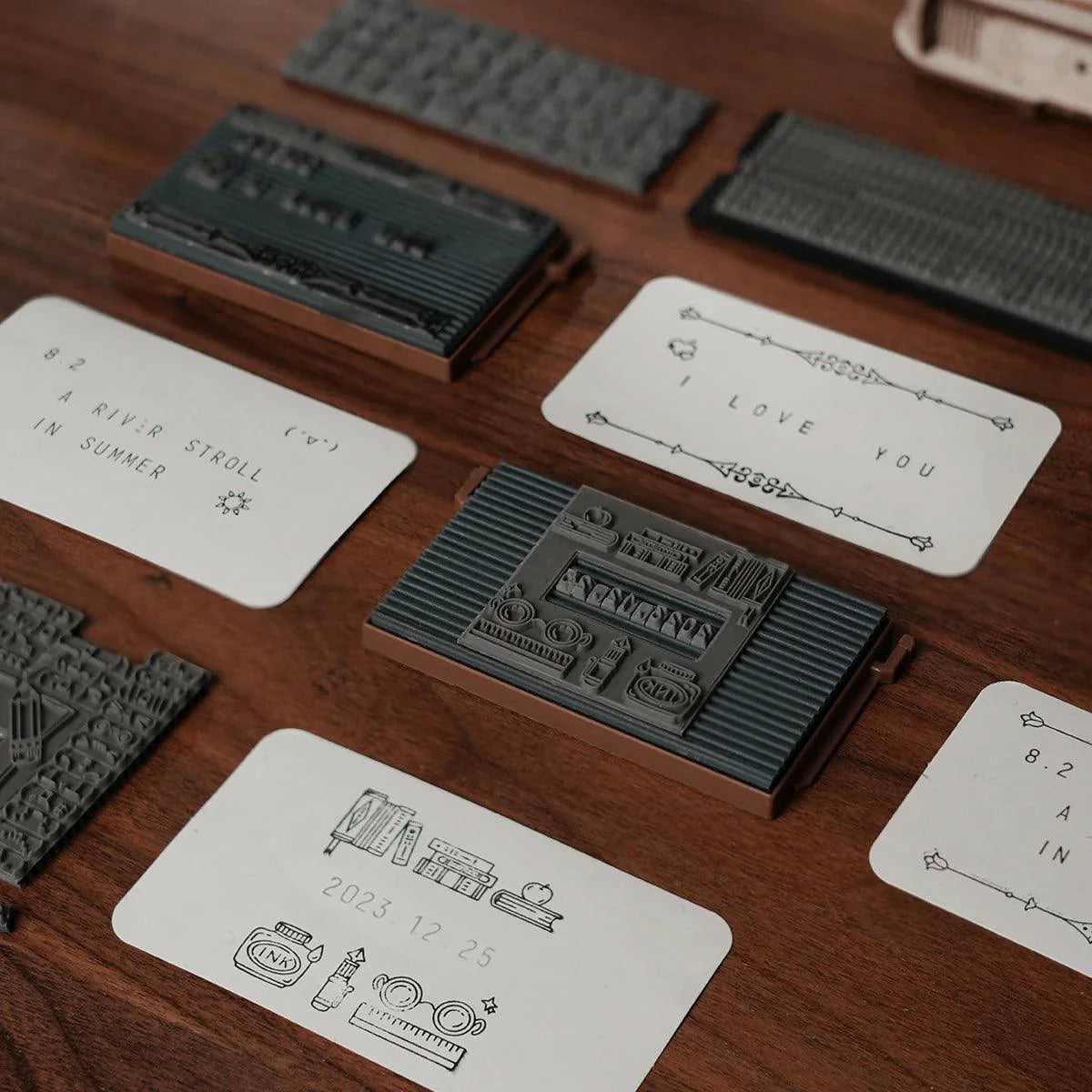Classic Printing Press Musical Workshop - 3D Wooden Puzzle by Extoril