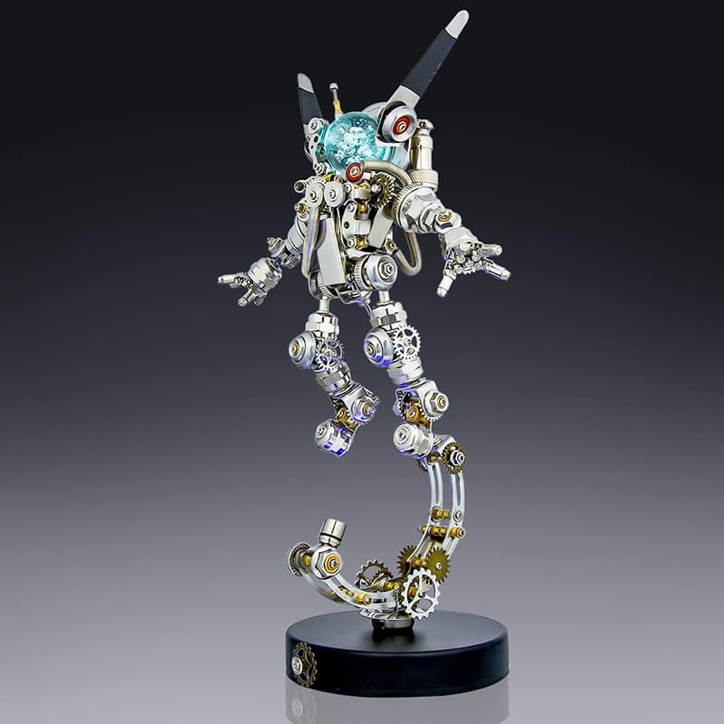 COSMIC GUARDIAN 3D Metal Astronaut Rabbit Model Kit - 3d metal puzzle by Extoril