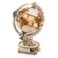 Illuminated Globe 3D Wooden Puzzle - 3D Wooden Puzzle by Extoril
