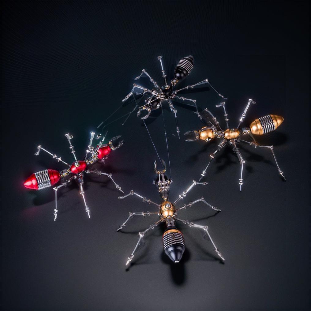 Mechanical Marvel Ant 3D Metal Puzzle Assembly Model Diy Kit - 3d metal puzzle by Extoril
