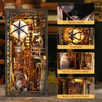 Diy Book Nook Shelf - Uncle Peter's Steampunk Warhouse - DIY Booknooks by Extoril