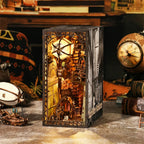 Diy Book Nook Shelf - Uncle Peter's Steampunk Warhouse - DIY Booknooks by Extoril
